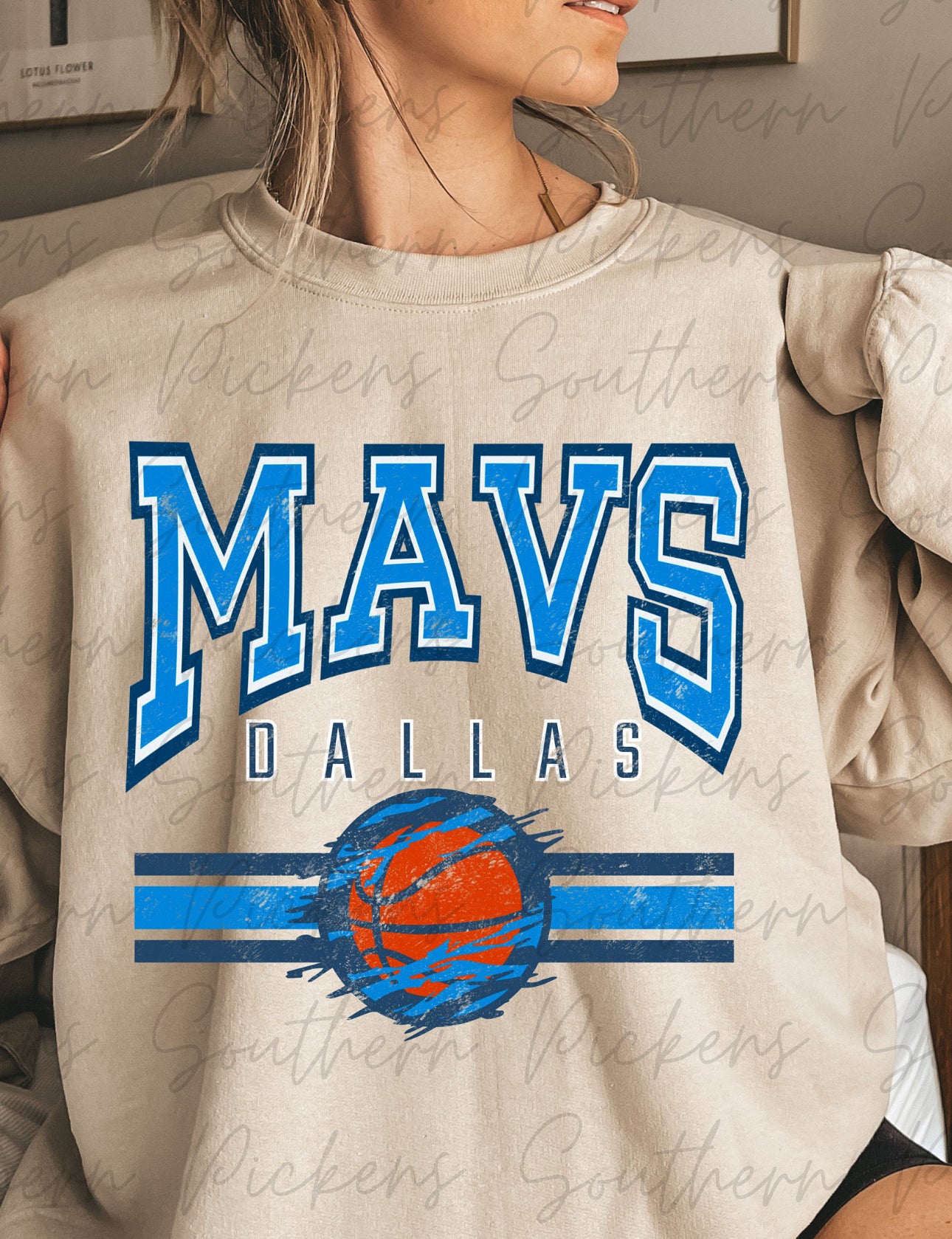 Mavs Dallas Distressed