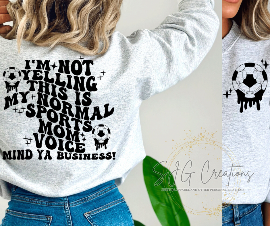 Soccer Sport Mom Voice