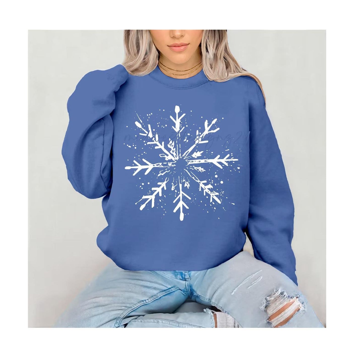 Grunge Snowflake