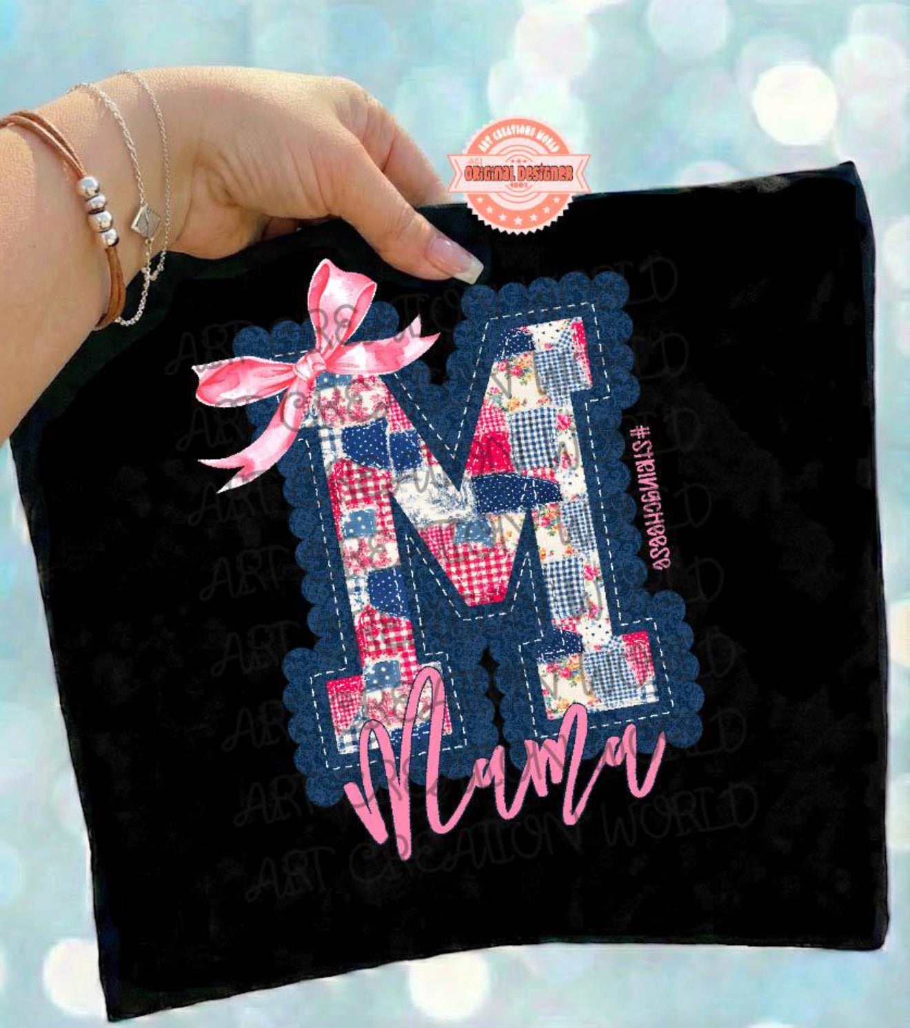 String cheese mama patchwork