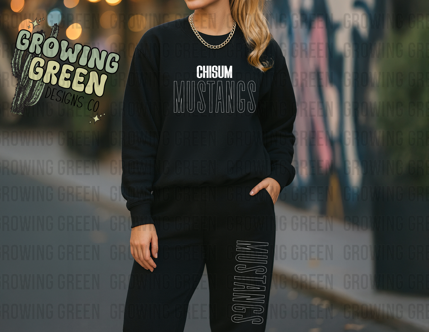 Spirit Sweatsuit - ANY MASCOT/SCHOOL