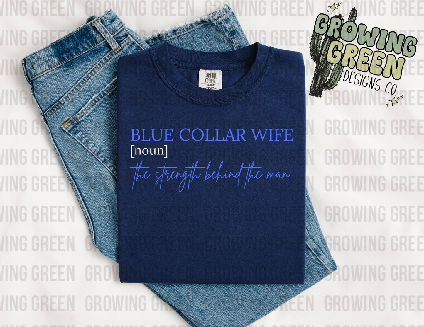 Blue Collar Wife Noun