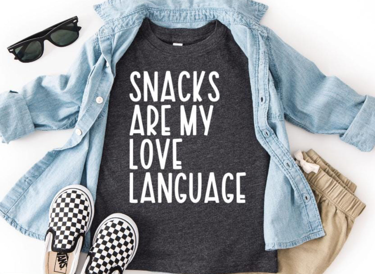 Snacks are my love language