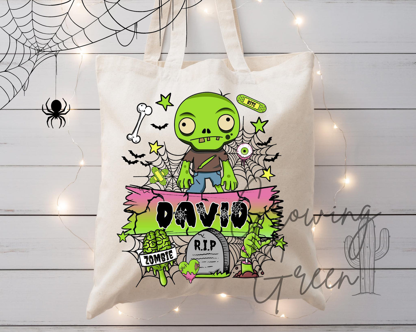 Personalized Trick or Treat Bag