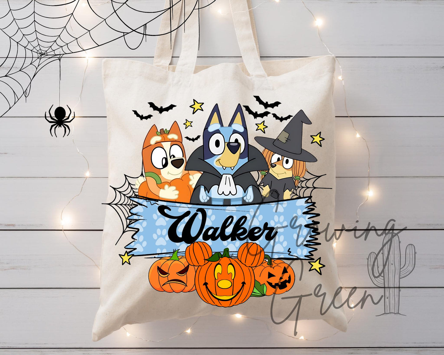 Personalized Trick or Treat Bag