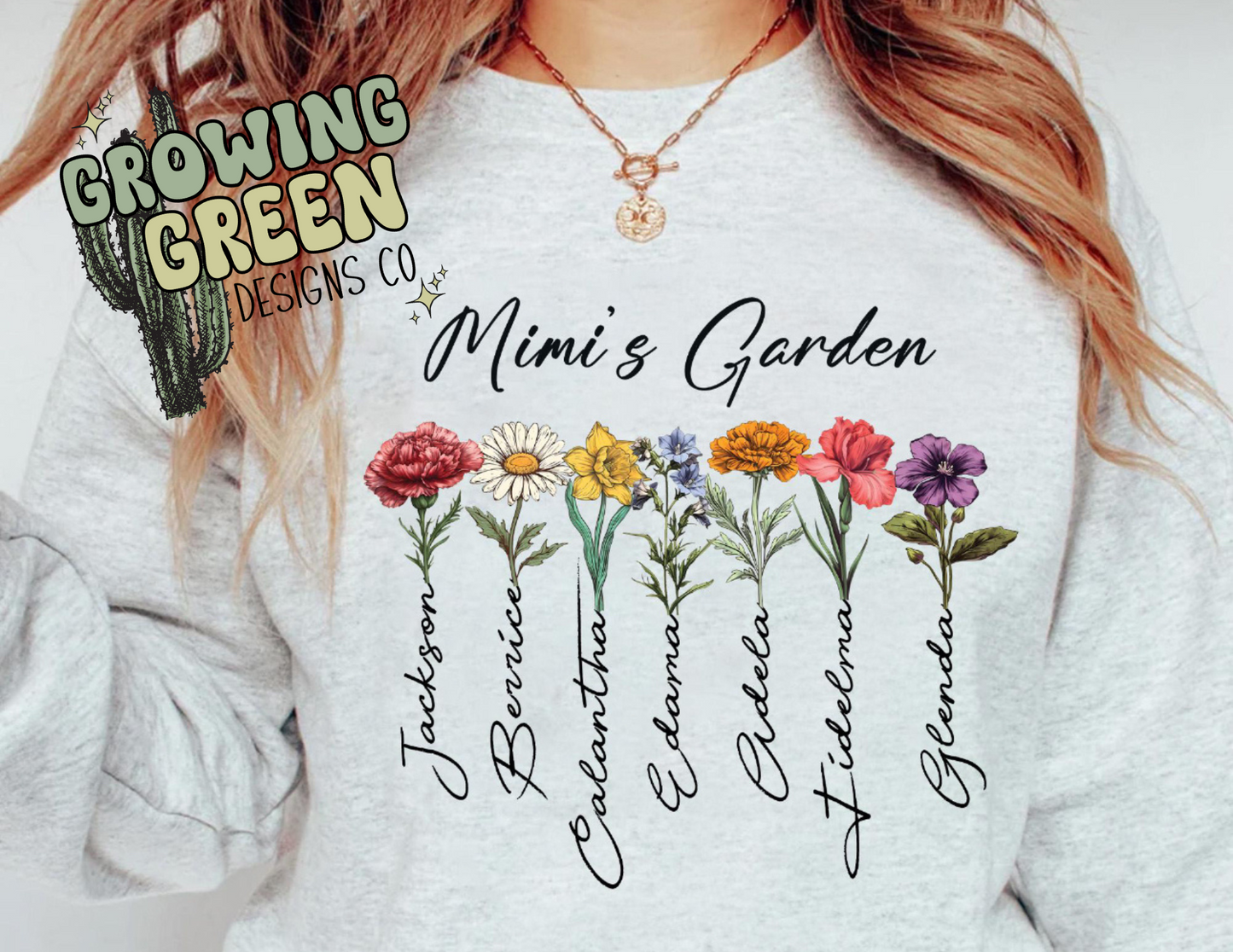 Garden Birth Flowers- CUSTOM