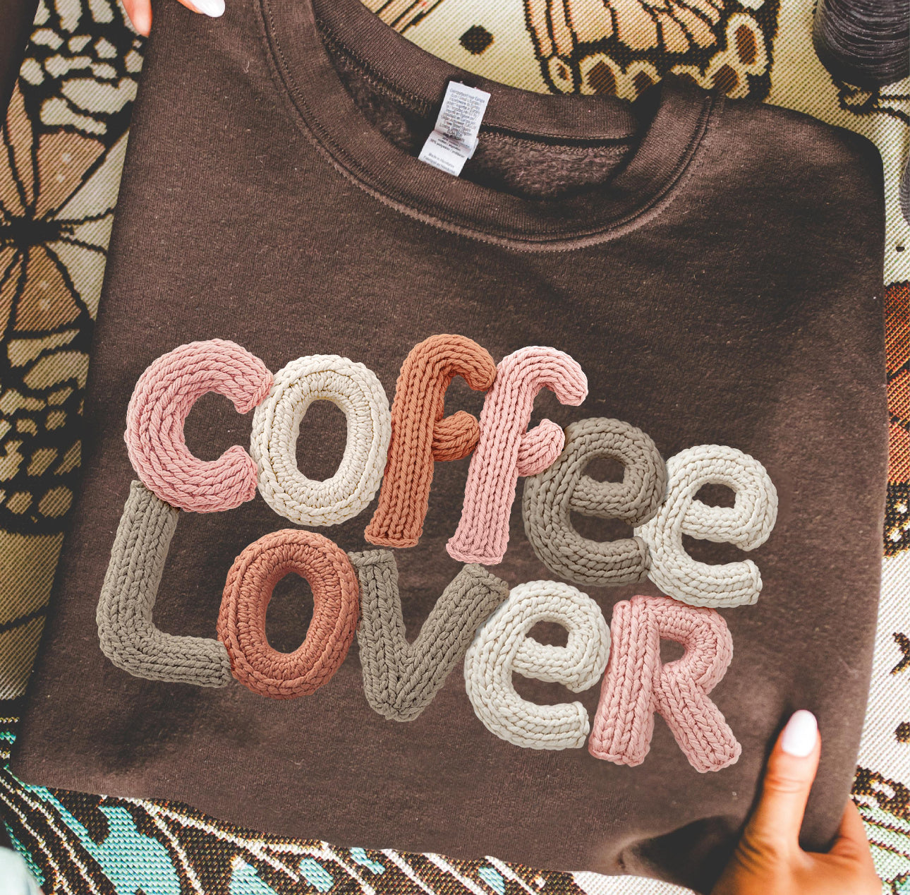 Coffee Lover Faux Yarn