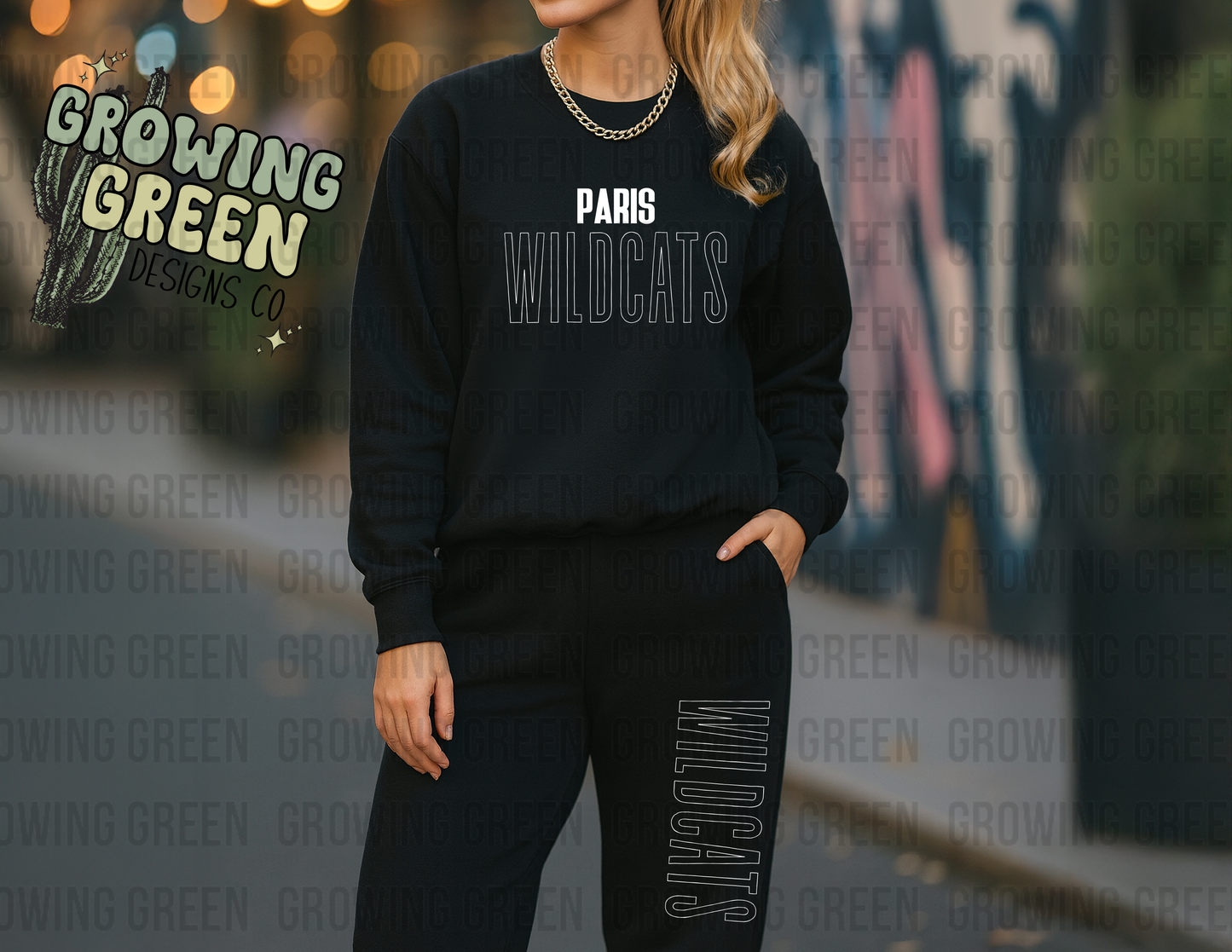 Spirit Sweatsuit - ANY MASCOT/SCHOOL