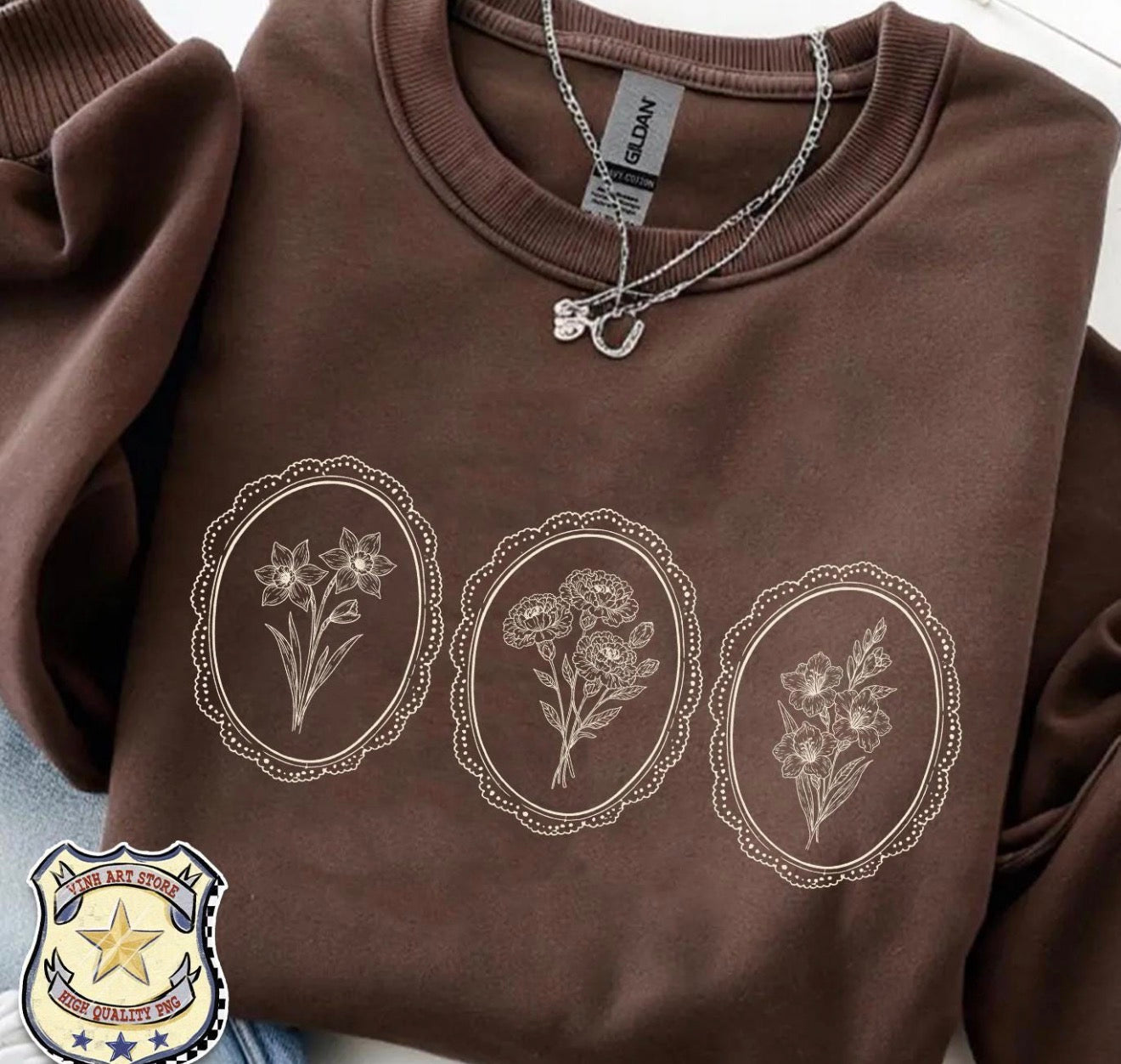 Minimalist Flower Frames