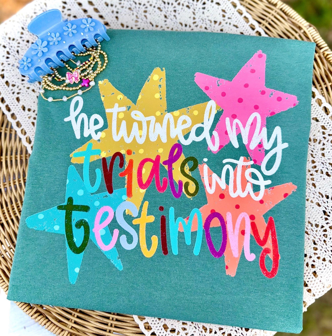 He Turned My Trials Into Testimony