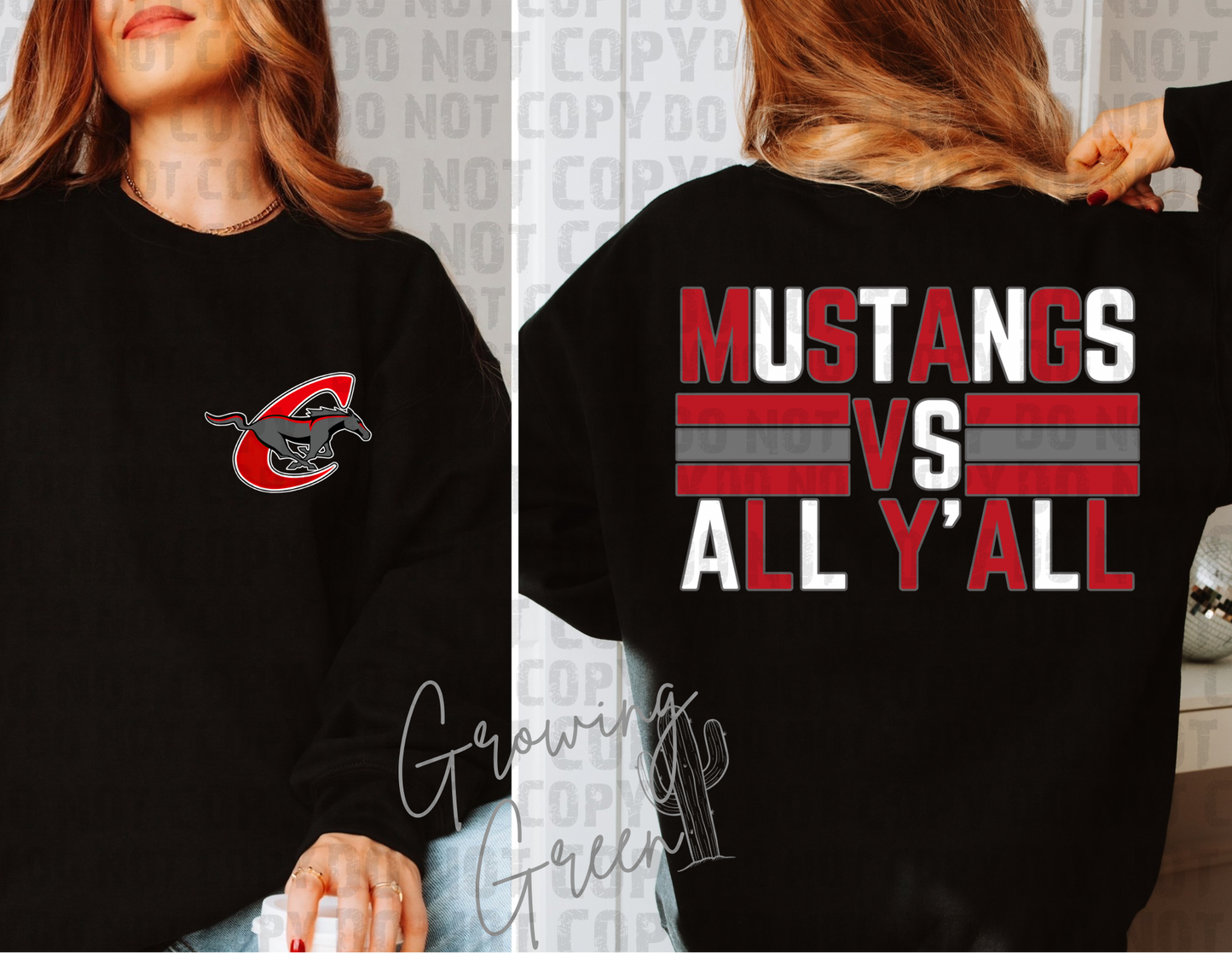 Custom Mascot/Team VS ALL Y’ALL