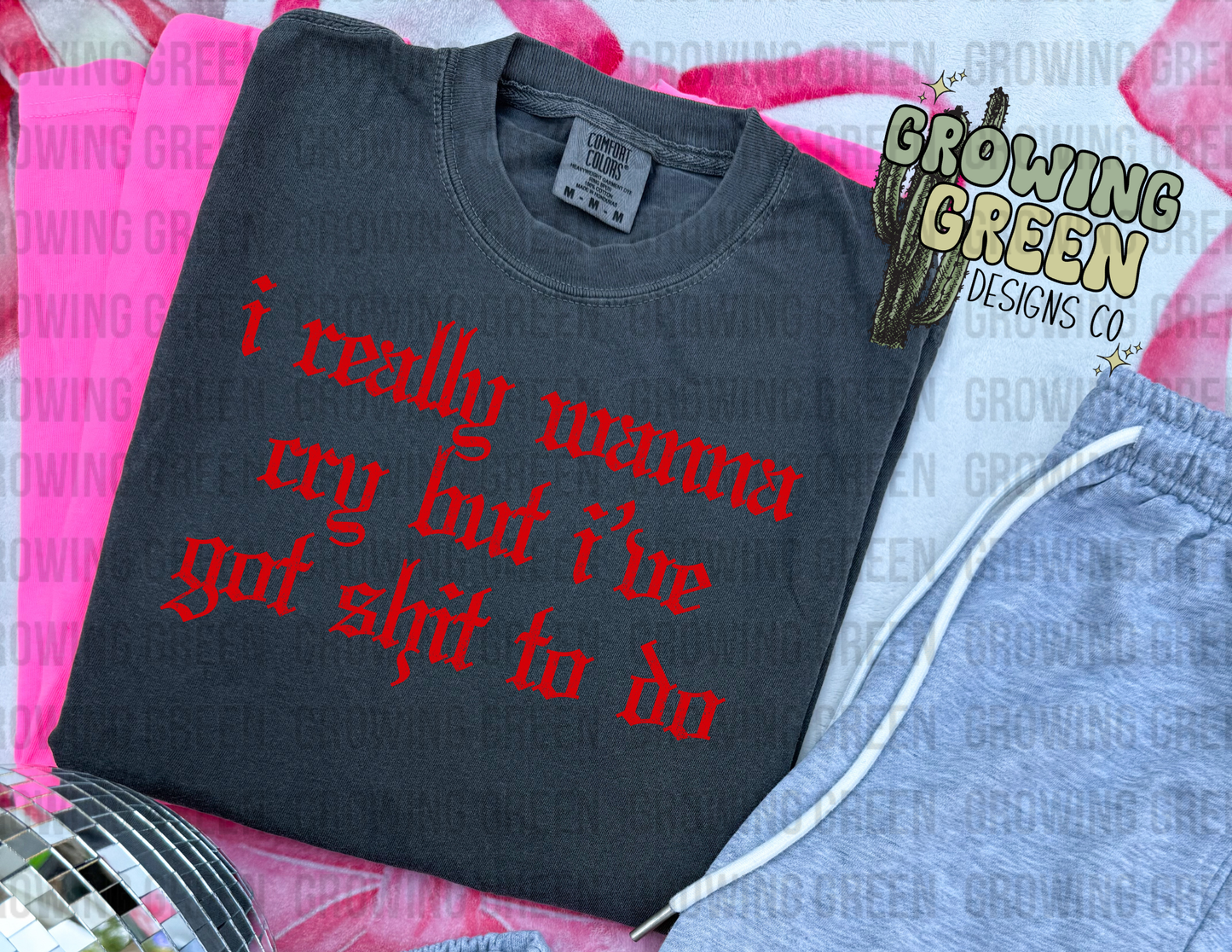 I really want to cry