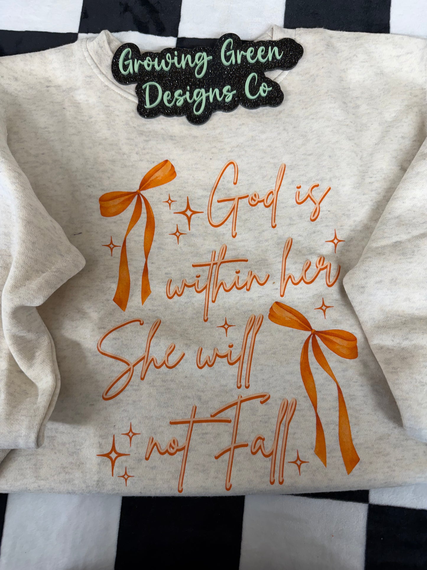 God is Within Her Sweatshirt