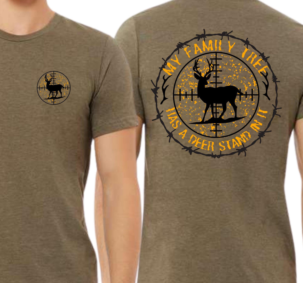 My family tree has a deer stand in it