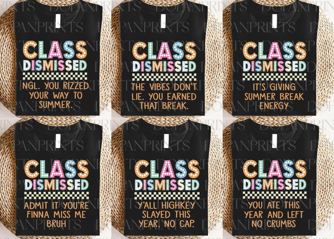 Class Dismissed