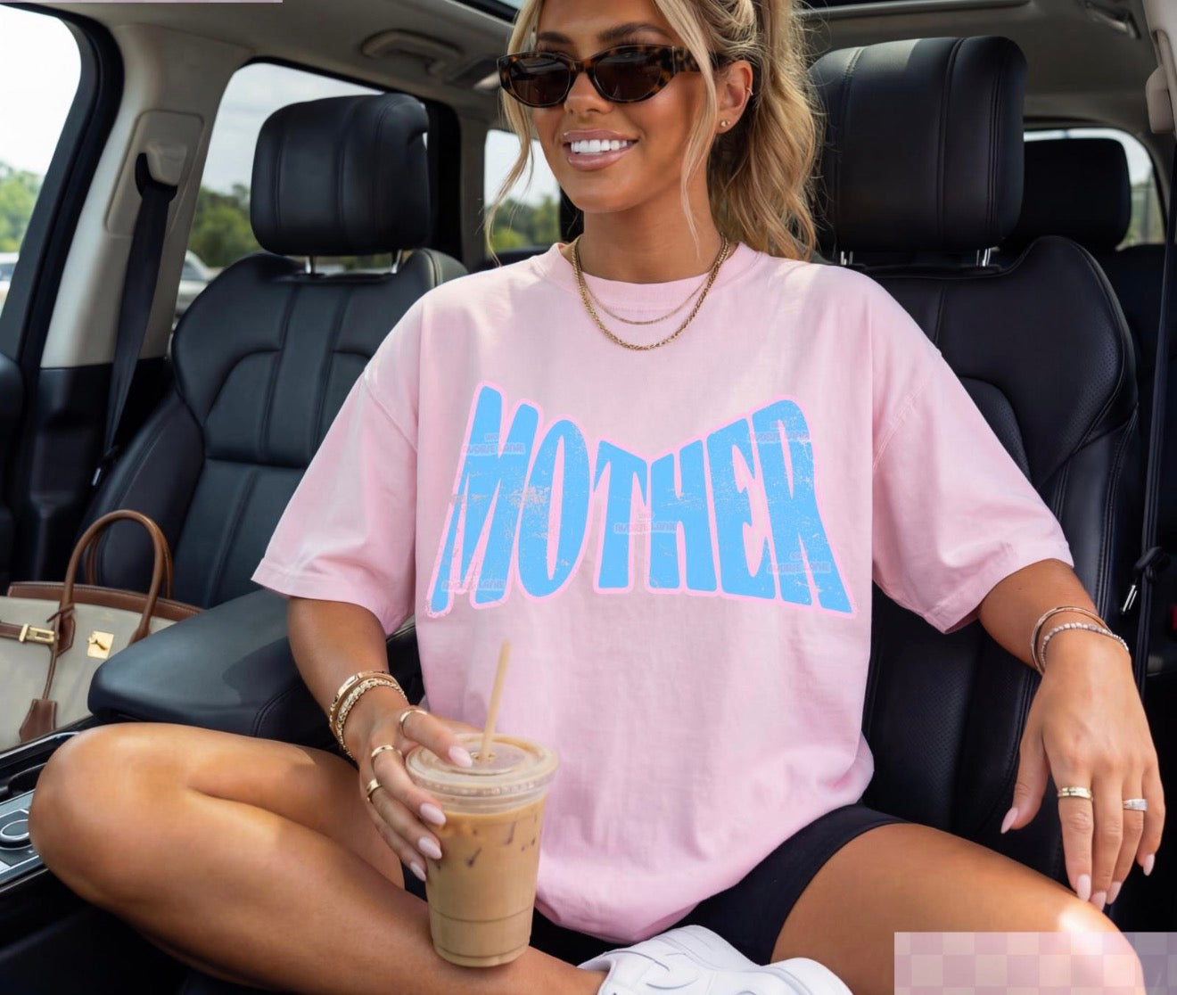 Retro Mother Distressed