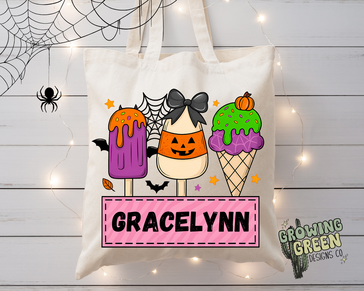 Personalized Trick or Treat Bag