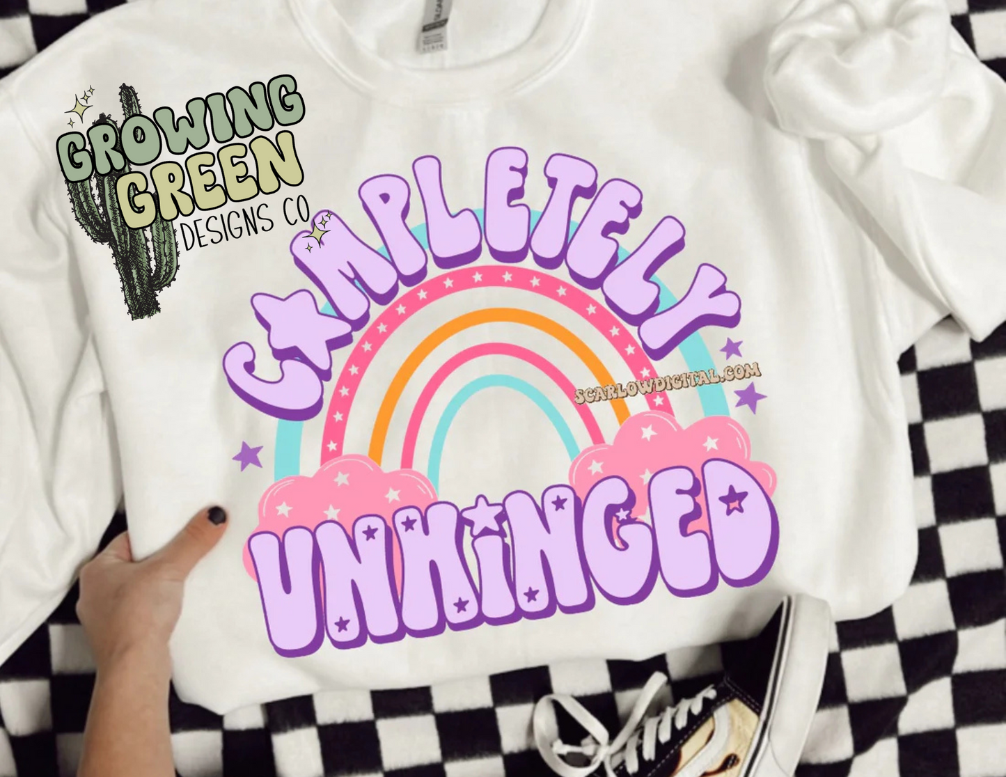 completely unhinged rainbow