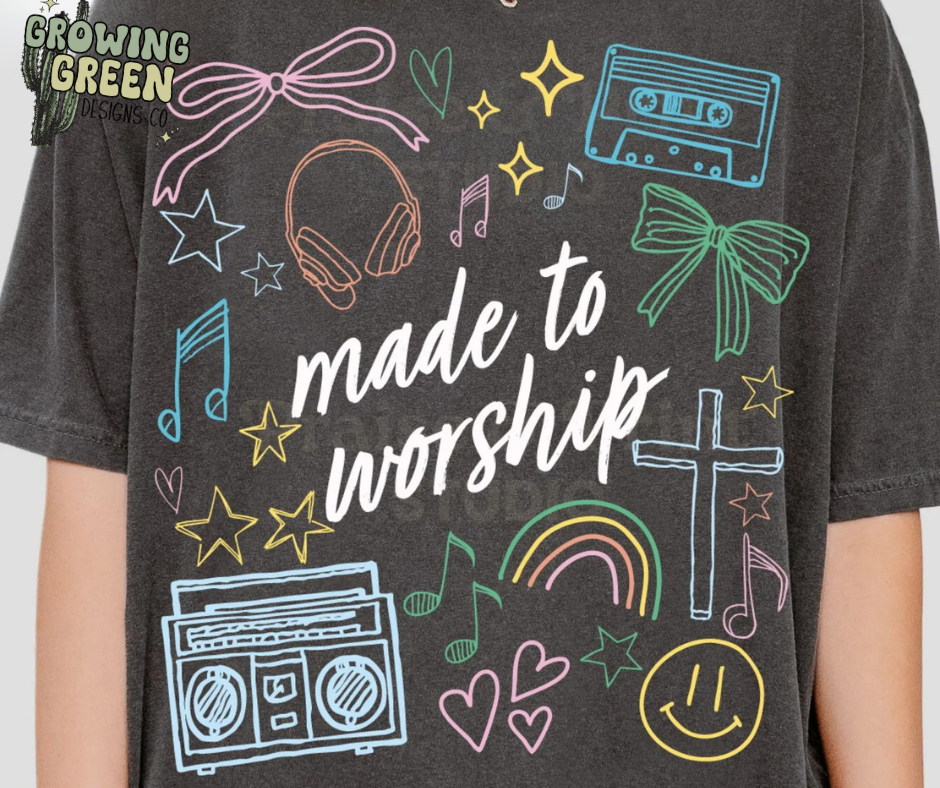 Made To Worship Doodle