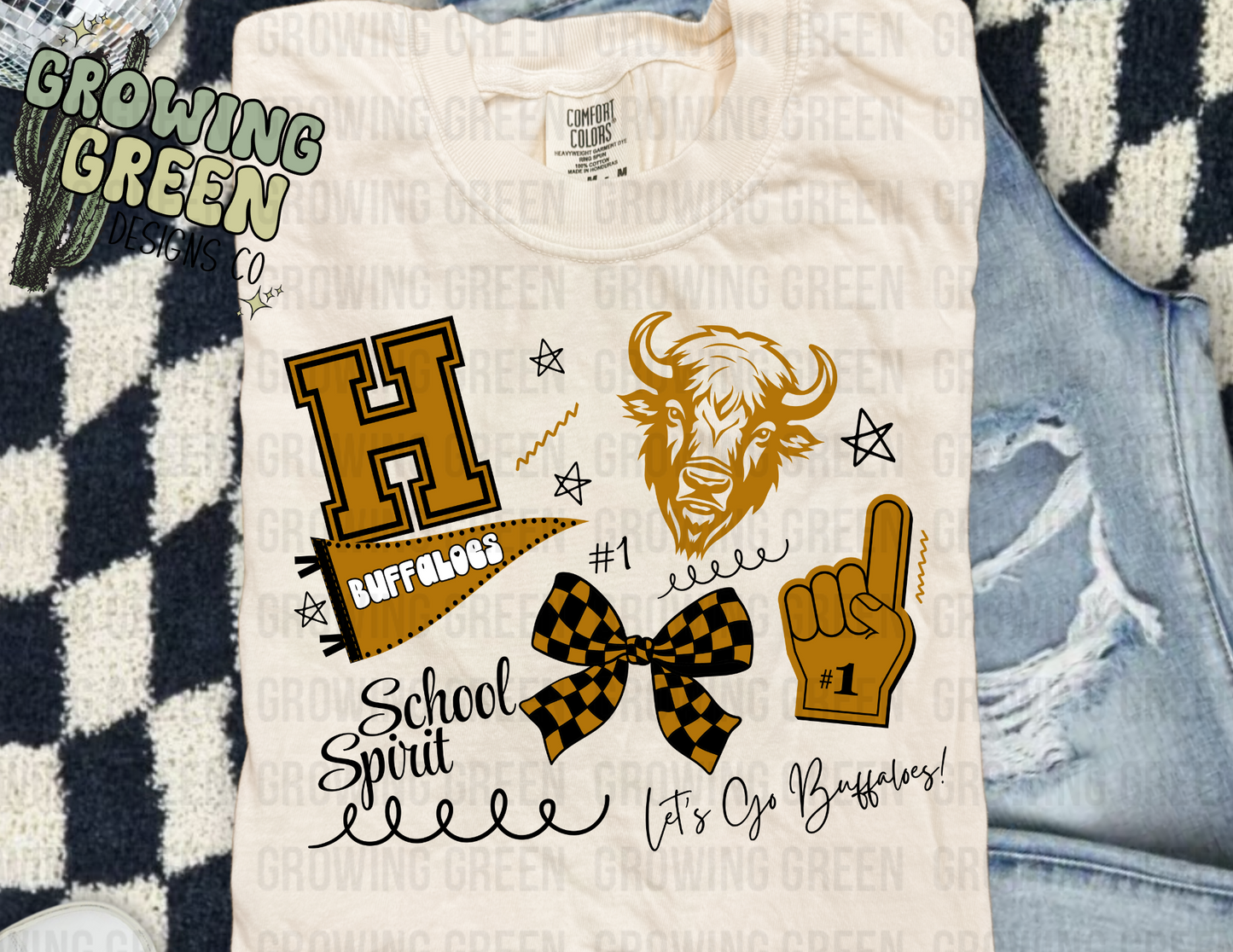 School Spirit Collage - CUSTOM
