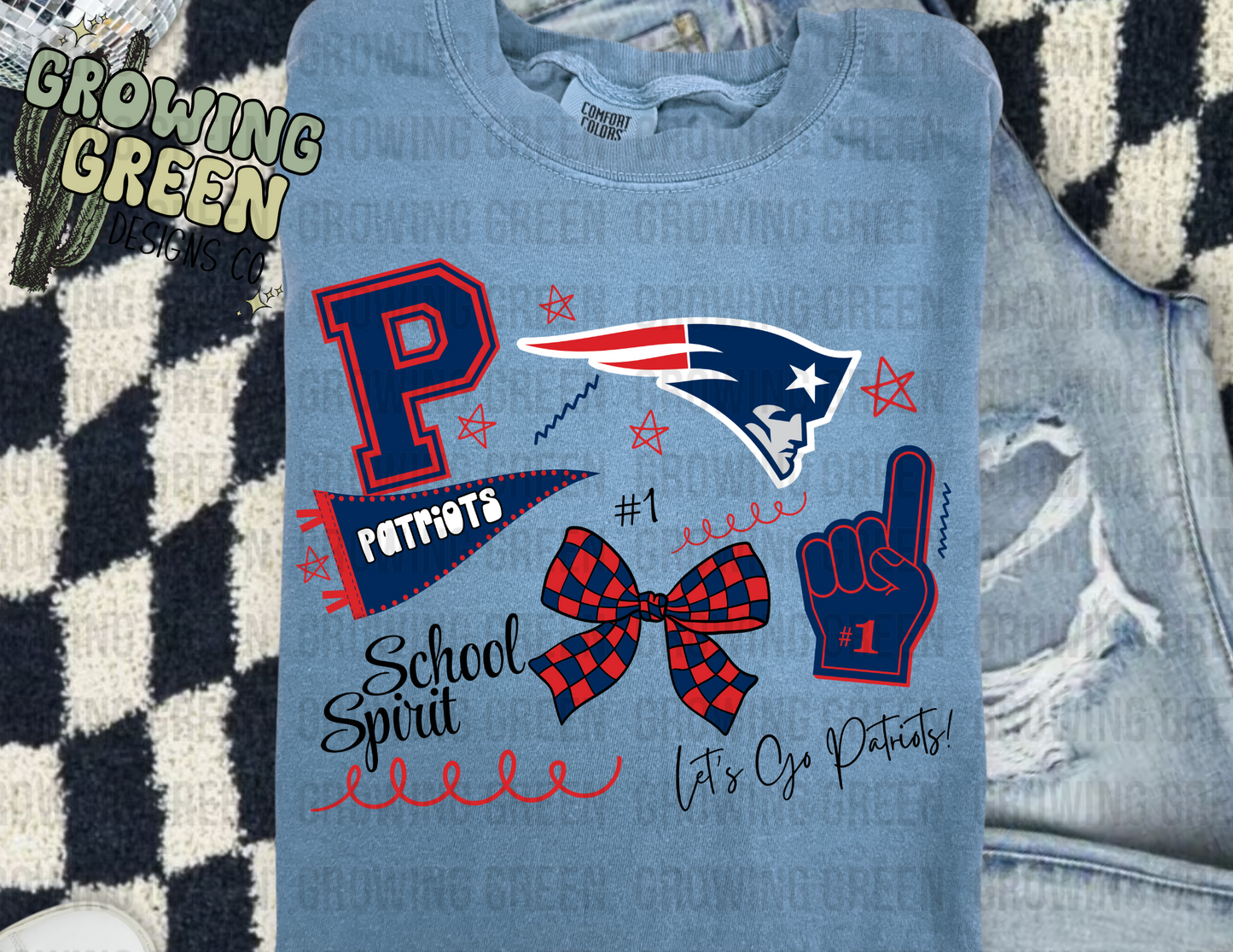 School Spirit Collage - CUSTOM