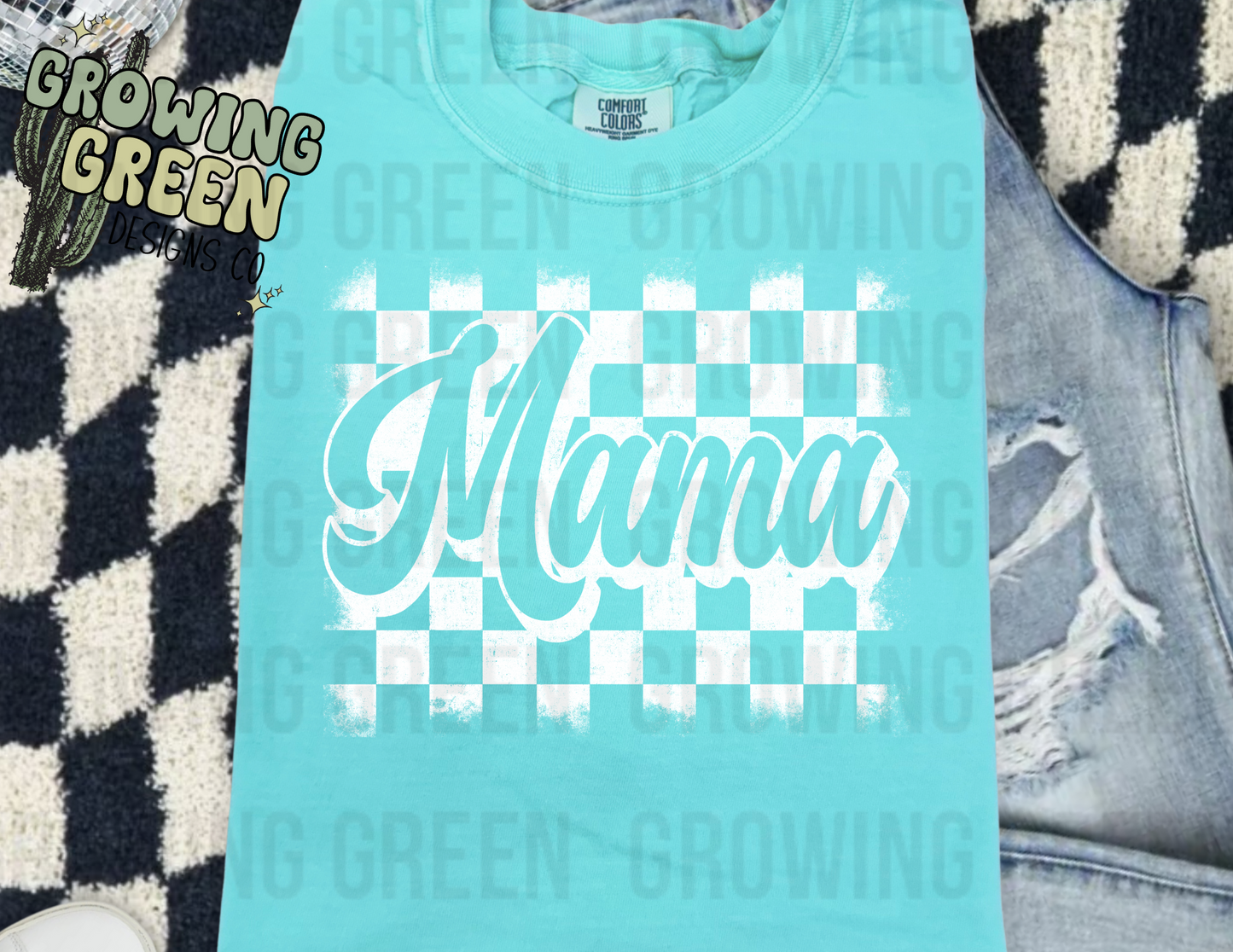 Mama Checkered