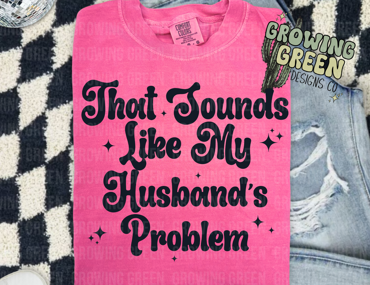 sounds like my husbands problem