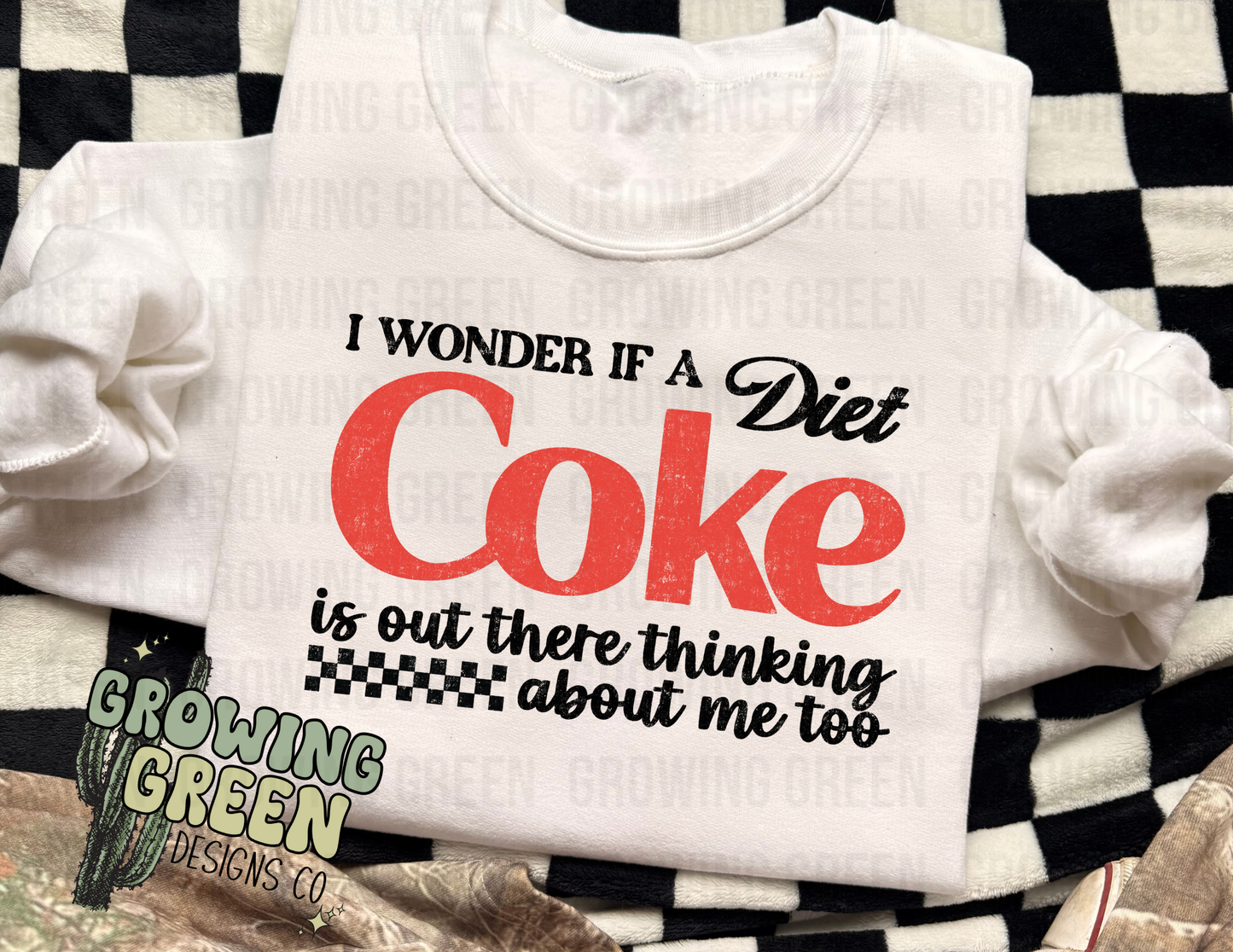 I Wonder If a Diet Coke is Thinking About Me To