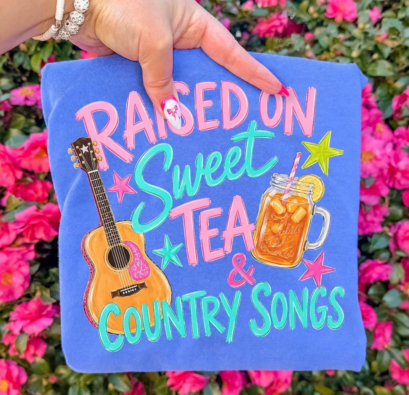 raised on sweet tea and country songs