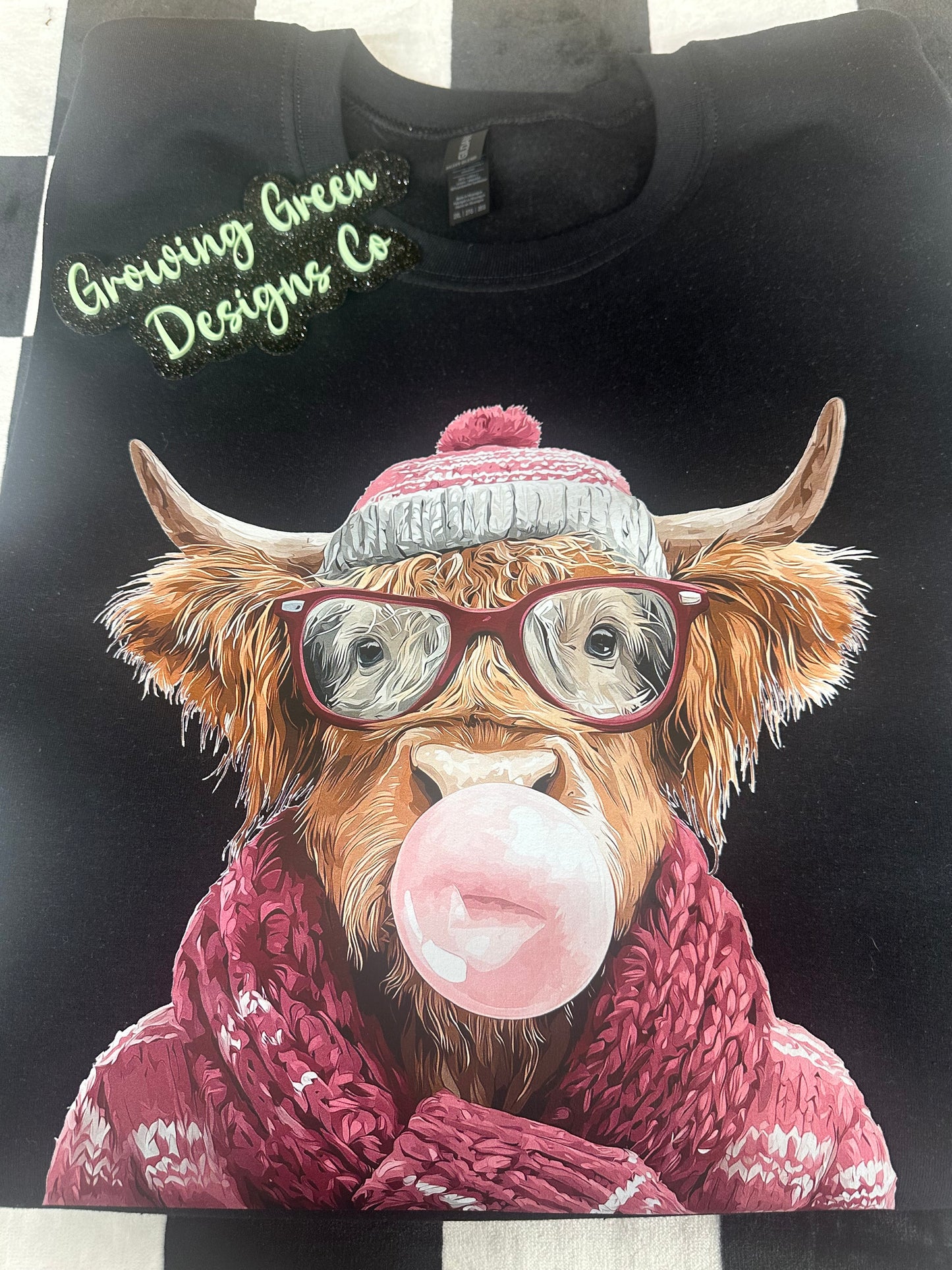 Highland Blowing Bubble Winter