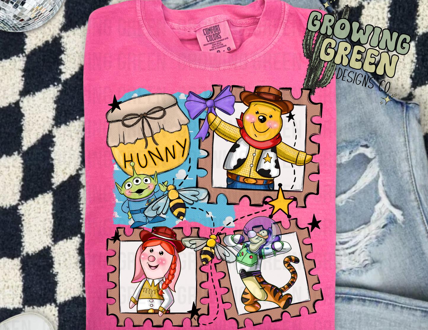 Nostalgic Mash Up Stamps