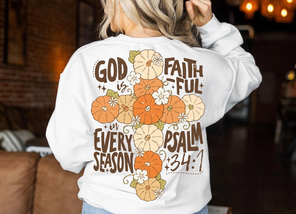 God Is Faithful Pumpkins