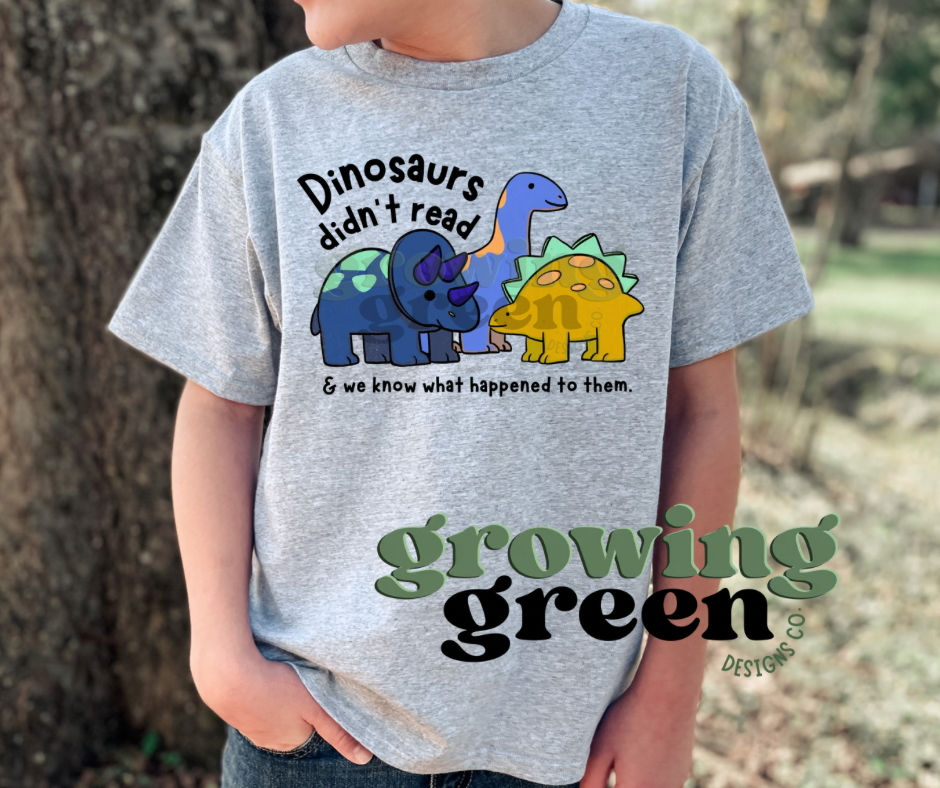 Dinosaurs didn’t read Blue