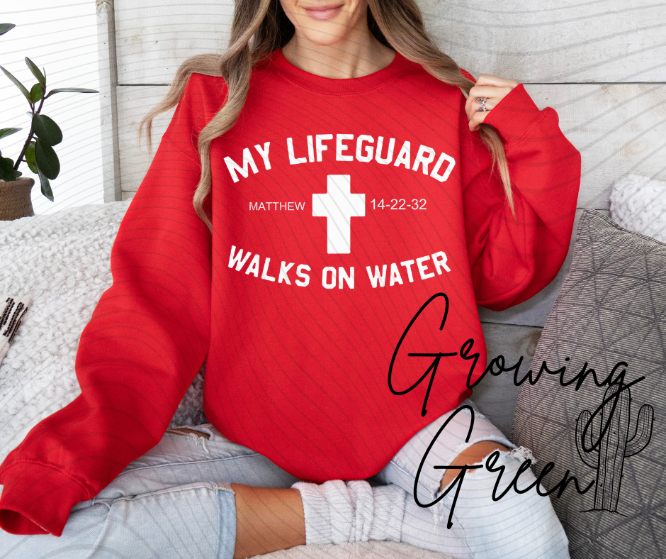 My Lifeguard Walks On Water