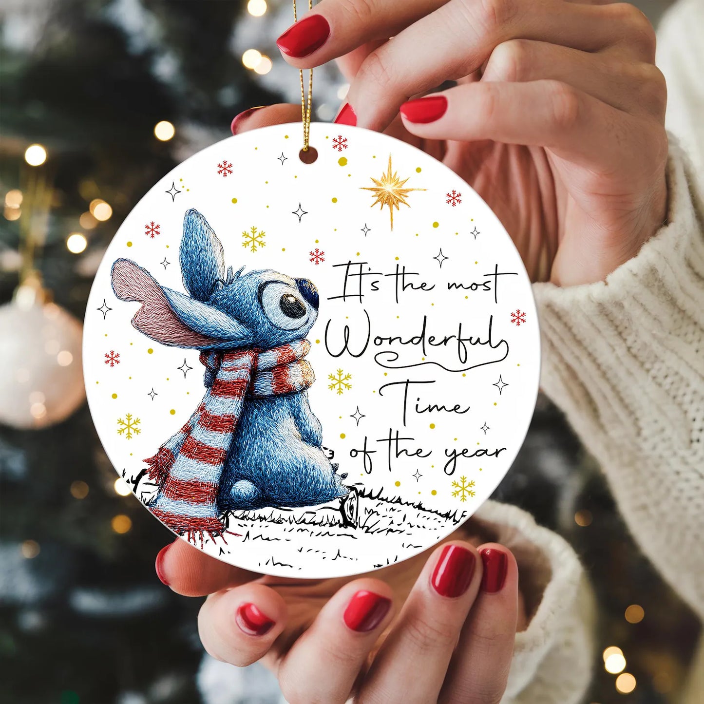 It's The Most Wonderful Time of the Year Character Ornament