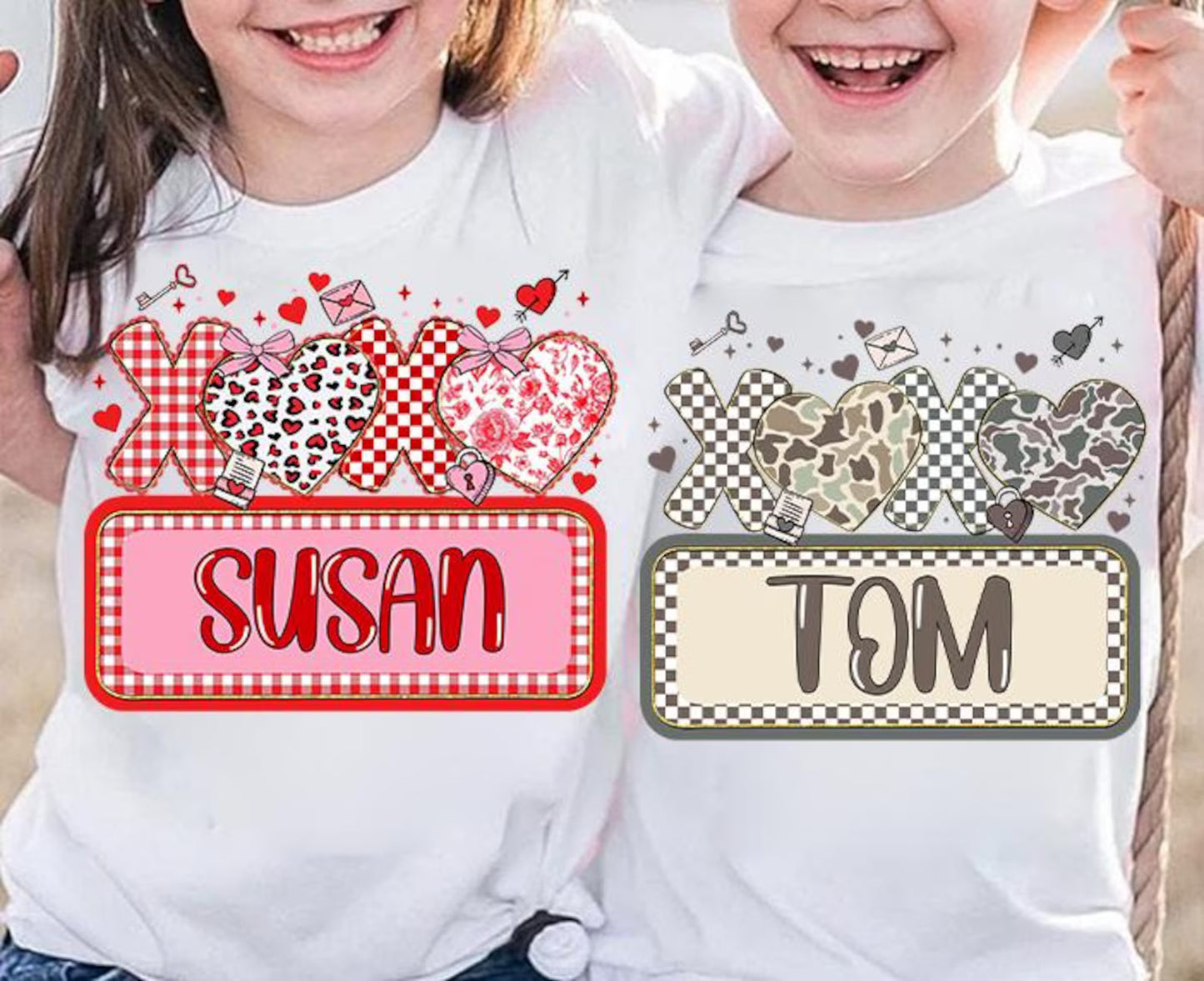 Personalized Valentine XOXO - CUSTOM