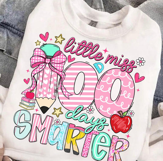 Little miss 100 days smarter