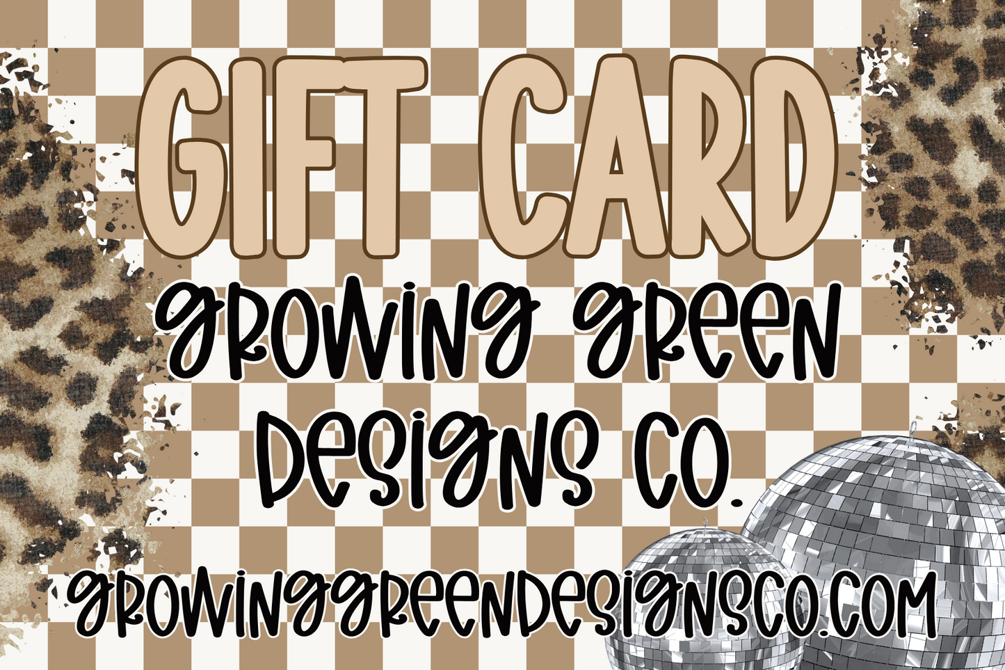 Physical Gift Certificate