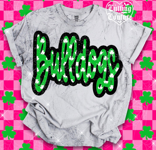 Distressed Clovers - ANY MASCOT