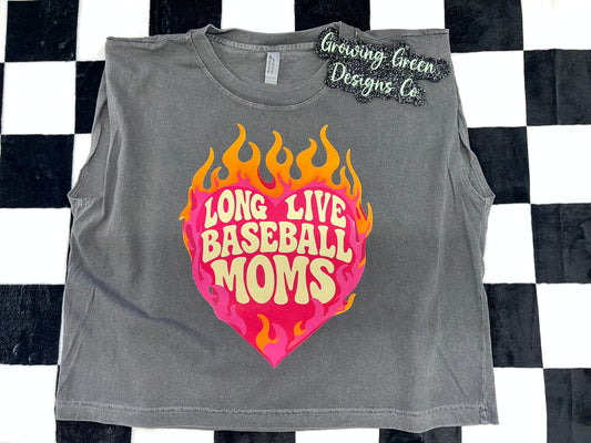 Long Live Moms Heavy Weight Boxy Muscle Tank