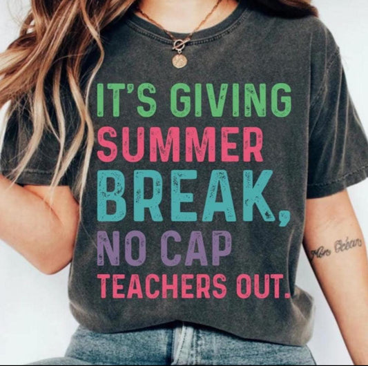 It's Giving Summer Break