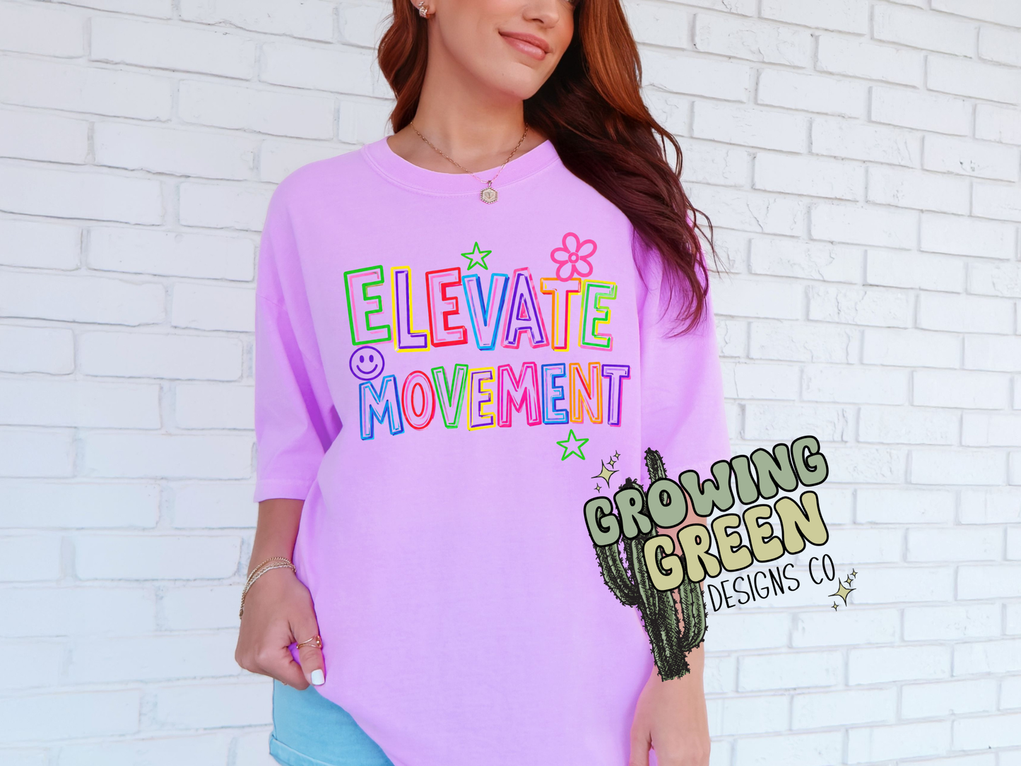 Elevate Movement Bright Doodle