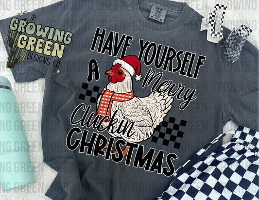 Have yourself a merry cluckin Christmas