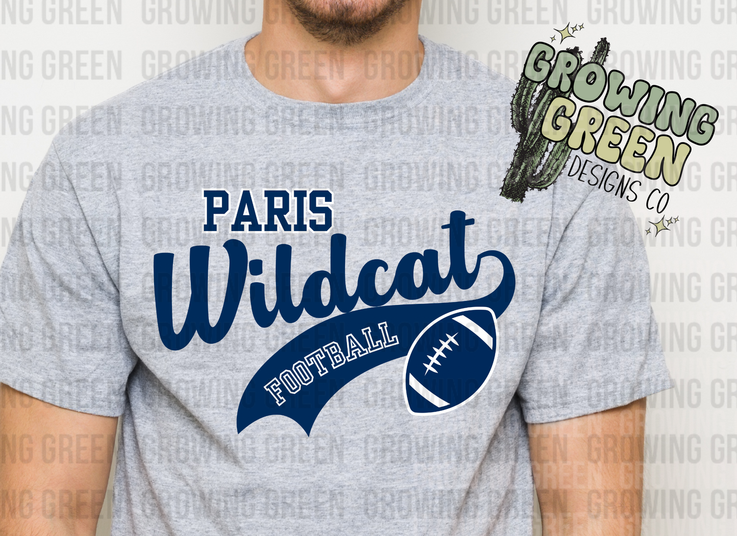 Mascot School Football - CUSTOM