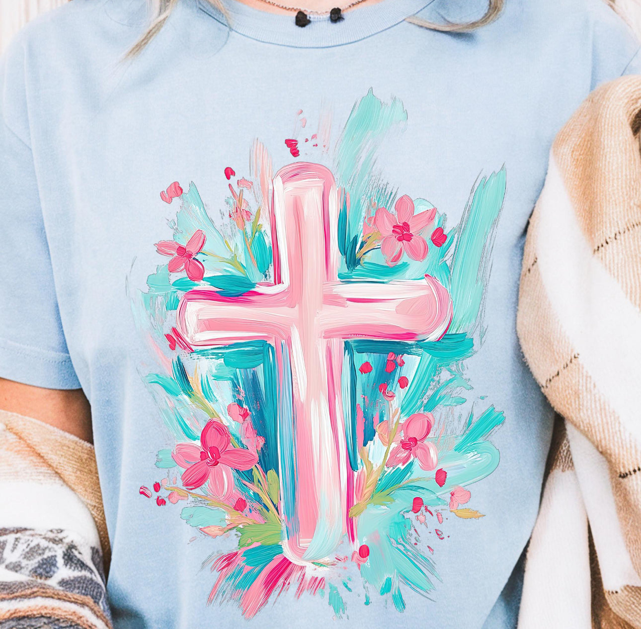 Pastel Cross