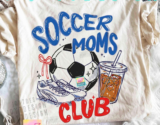 Soccer Moms Club Sketch