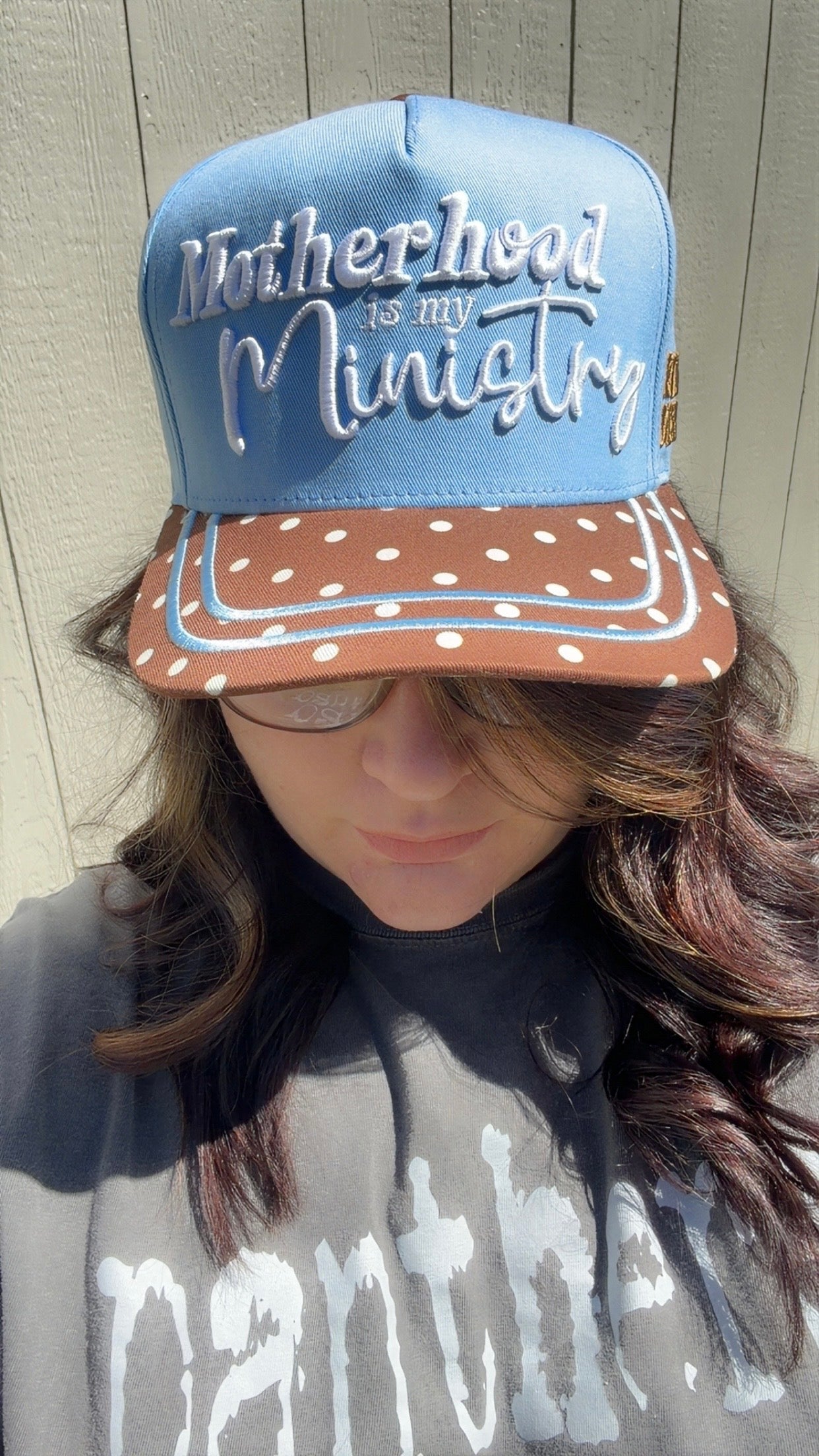 Embroidery Hat Revival/Motherhood is Ministry