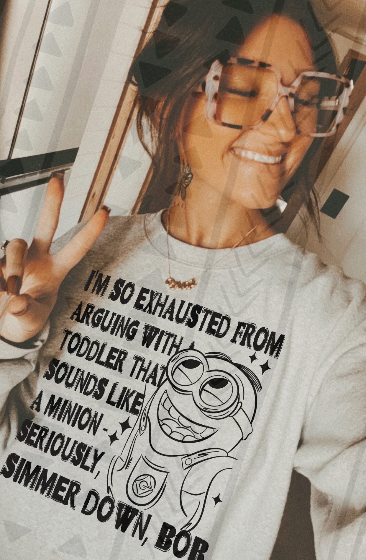 Exhausted from arguing