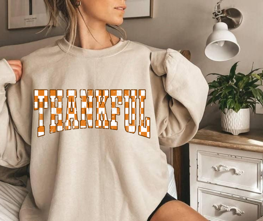 Thankful Checkered