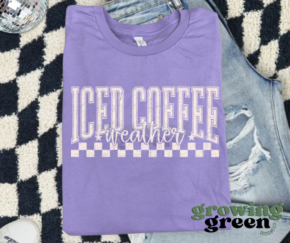 Iced Coffee Weather